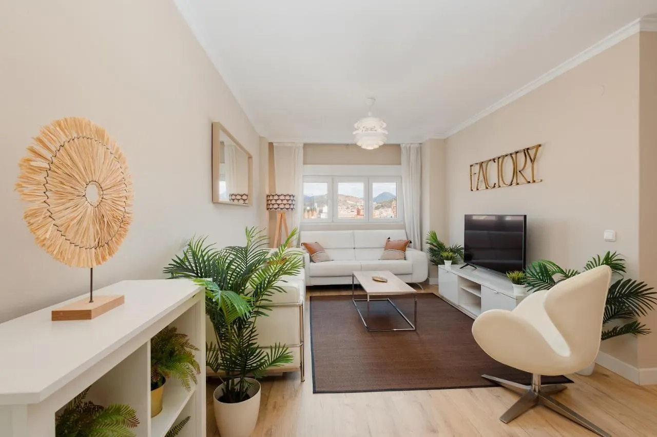 In The Historic Center Of Malaga, Very Close To The Beach And The Ave Train Station, With Private Parking Apartment
