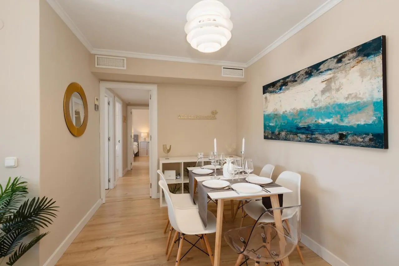Apartment In The Historic Center Of Malaga, Very Close To The Beach And The Ave Train Station, With Private Parking